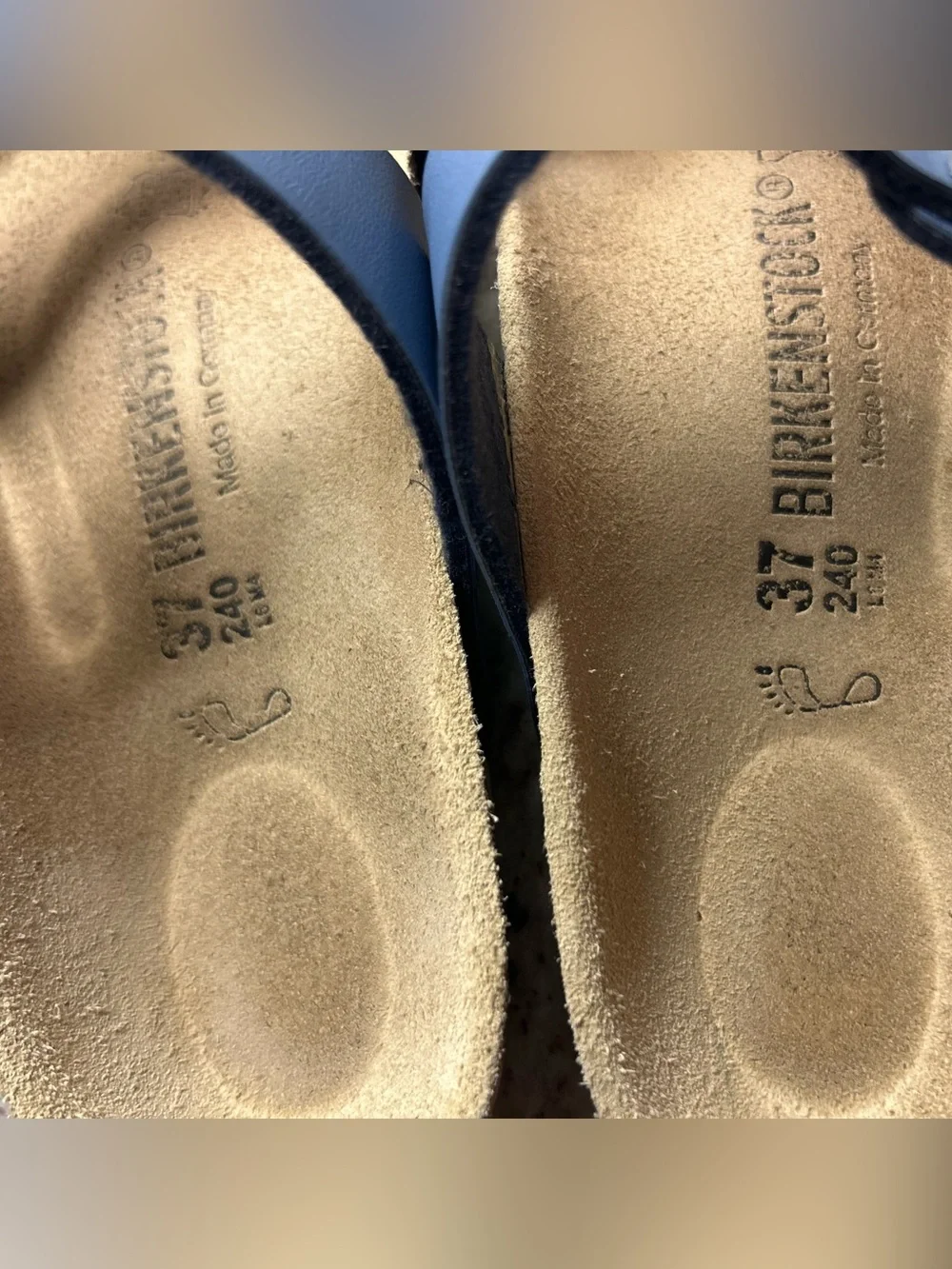 Birkenstock Mayari Blue Strappy Sandals with Buckle size 6(37)